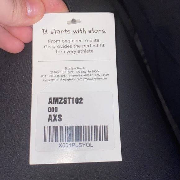 Gk star red white and blue leotard Adult xtra small - Picture 6 of 6